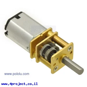 מנוע מיקרו HP 31rpm @ 6V