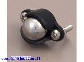 תמונה של מוצר גלגל כדורי מתכתי - 9.5 מ"מ