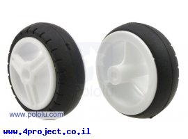 תמונה של מוצר גלגל Tamiya 70192 חלק 31x10 מ"מ - ערכה של 4