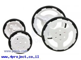 תמונה של מוצר גלגל Tamiya 70193 דק 55x3.5 + 36x3.5 מ"מ - ערכה של 4