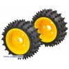 גלגל Tamiya 70194 קוצני 65x26 מ"מ - ערכה של 2