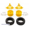 גלגל Tamiya 70194 קוצני 65x26 מ"מ - ערכה של 2