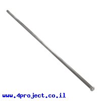 מוט REX 8mm פלדה עם טבעת - אורך 624 מ"מ