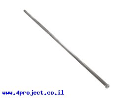 תמונה של מוצר מוט REX 8mm פלדה עם טבעת - אורך 624 מ"מ