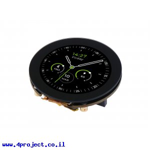 מסך LCD עגול 1.28" 240x240, חיבור לכרטיסי XIAO