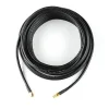 כבל מתאם RP-SMA זכר ל-RP-SMA נקבה - 10 מטר, RG58