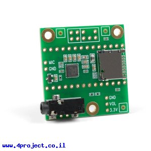 כרטיס אודיו ל-Teensy 4.x