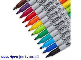תמונה של מוצר טוש לא מחיק Sharpie - ראש F