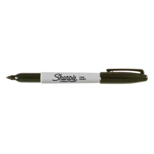 טוש לא מחיק Sharpie ראש F - שחור