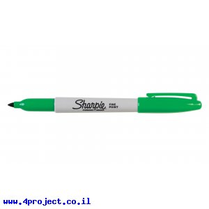 טוש לא מחיק Sharpie ראש F - ירוק