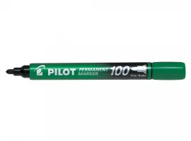 תמונה של מוצר טוש לא מחיק Pilot SCA-100 (פיילוט) ראש עגול - ירוק