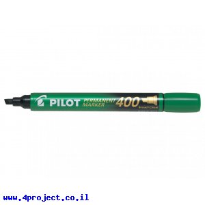 טוש לא מחיק Pilot SCA-400 (פיילוט) ראש שטוח - ירוק