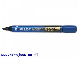 תמונה של מוצר טוש לא מחיק Pilot SCA-400 (פיילוט) ראש שטוח - כחול