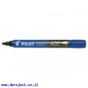 טוש לא מחיק Pilot SCA-400 (פיילוט) ראש שטוח - כחול
