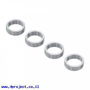 ספייסר פלדה 8.0/10.0 מ"מ - אורך 3 מ"מ - חבילה של 4