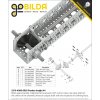 גלגל שיניים Miter MOD1.25 לציר REX 8 מ"מ, 45 מעלות, פלדה - 30 שיניים