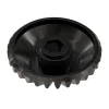גלגל שיניים Miter MOD1.25 לציר REX 8 מ"מ, 45 מעלות, פלדה - 30 שיניים