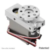 מחזיק מנוע Compact ServoBlock™ למנועי סרוו בגודל סטנדרטי עם ציר 3F-25T, רוחב 27 מ"מ