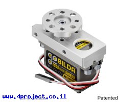 תמונה של מוצר מחזיק מנוע Compact ServoBlock™ למנועי סרוו בגודל סטנדרטי עם ציר 3F-25T, רוחב 27 מ"מ