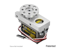 תמונה של מוצר מחזיק מנוע Compact ServoBlock™ למנועי סרוו בגודל סטנדרטי עם ציר 3F-25T, רוחב 27 מ"מ