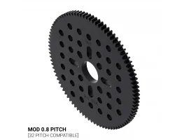 תמונה של מוצר גלגל שיניים MOD0.8, ציר 14 מ"מ, פלסטיק - 90 שיניים
