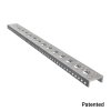 פרופיל אלומיניום goBILDA נמוך מיני סדרה 1143 - אורך 360 מ"מ, 14 חורים