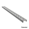 פרופיל אלומיניום goBILDA נמוך מיני סדרה 1143 - אורך 360 מ"מ, 14 חורים