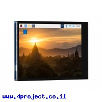 מסך מגע LCD 2.8" 640x480, ממשק RPi