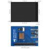 מסך מגע LCD 2.8" 640x480, ממשק RPi