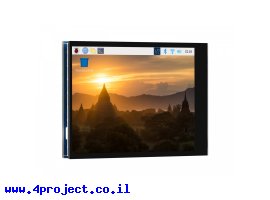 תמונה של מוצר מסך מגע LCD 2.8" 640x480, ממשק RPi