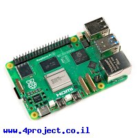 כרטיס פיתוח - Raspberry Pi 5 - עם 4G זכרון