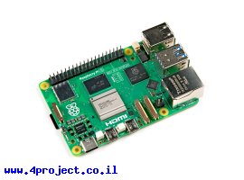 תמונה של מוצר כרטיס פיתוח - Raspberry Pi 5 - עם 4G זכרון