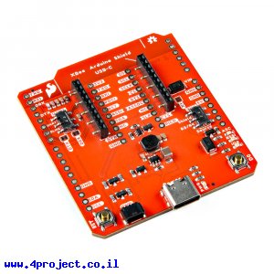מגן Arduino XBee של SparkFun, חיבור USB-C, Qwiic