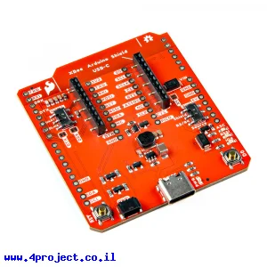מגן Arduino XBee של SparkFun, חיבור USB-C, Qwiic