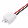מחבר JST-XH 2-pin עם חוטים - חבילה של 10