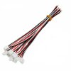 מחבר JST-XH 3-pin עם חוטים - חבילה של 10